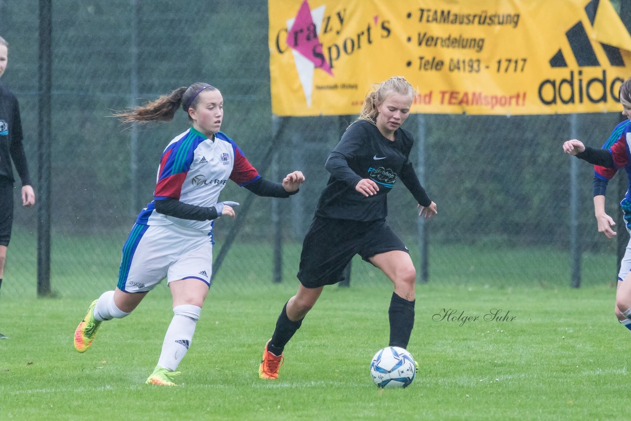 Bild 348 - B-Juniorinnen SV Henstedt Ulzburg - MSG Steinhorst Krummesse : Ergebnis: 4:0